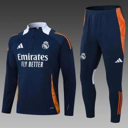 2425 Real Madrid Royal Blue White Collar