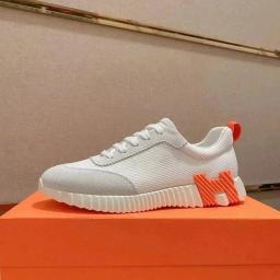 White orange letters