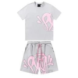 Light gray short sleeved set * Top quality