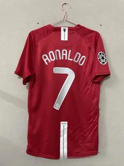 0708/红魔欧冠版7号C罗+臂章