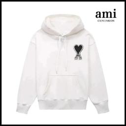 White 610 badge hooded design
