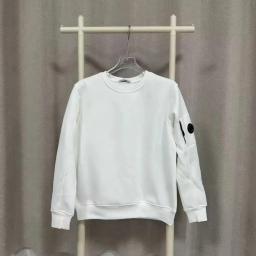 B - Sweatshirt Hoodie White (Velvet)