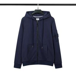 04- Hoodie navy blue (zipper)