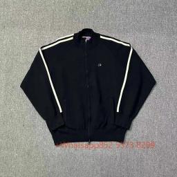 Black and white striped sweater