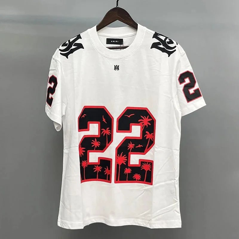 White and red letters