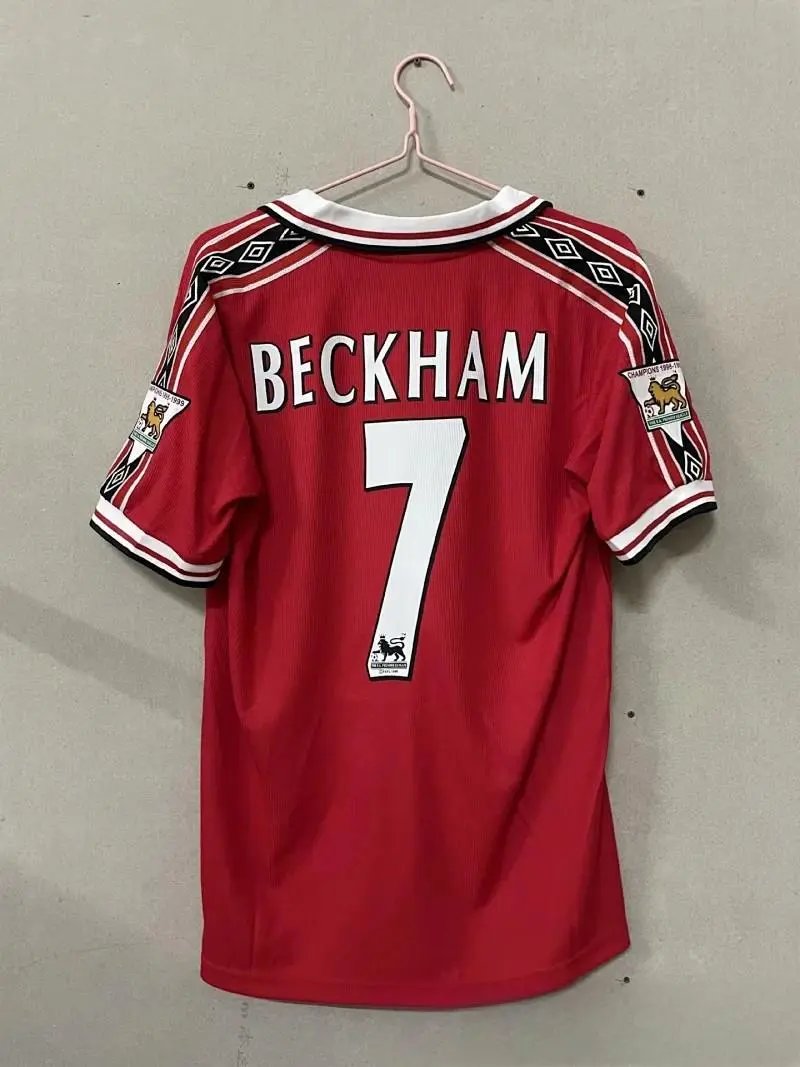 98 99曼L主场7号贝克汉姆+臂章